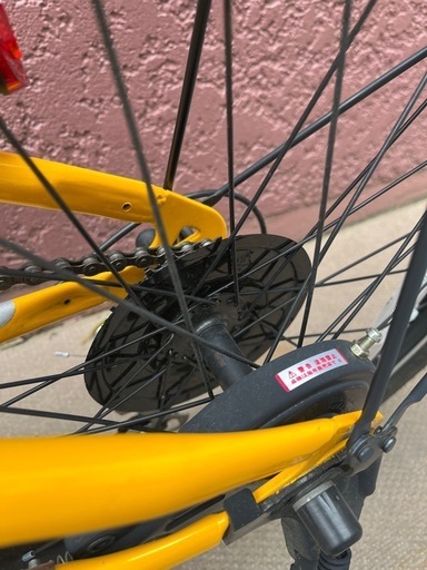 HUMMER 自転車 黄色
