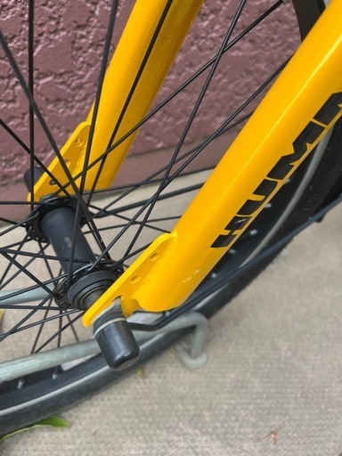 HUMMER 自転車 黄色