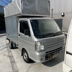 28年式キャリートラック幌車　車検令和8年5月