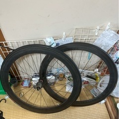 ロードバイク　カーボンホイール　ディープリム　