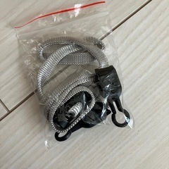 未使用＊ストラップ付き麦わら帽子の画像