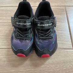 【0円】子ども靴　15.0cm MOONSTAR SUPERSTARの画像