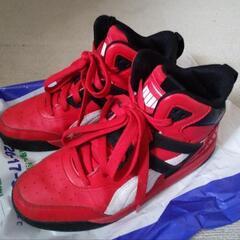PUMA プーマ バックコート SL BACKCOURT レッド...