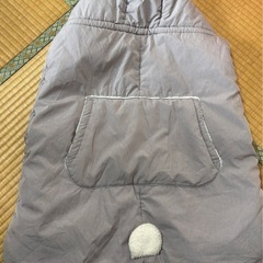 抱っこ紐防寒ケープの画像