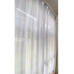 ニトリ　遮光　レース　カーテン　4枚セットの画像