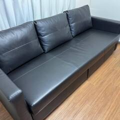 FRIHETEN フリーヘーテン IKEA　3人掛けソファベッド...