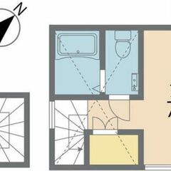 フリーレント☆【初期費用8.4万円】立川市ロフト付き１R / 単身者可 / 保証人不要 - 立川市