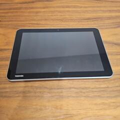 中古タブレット(TOSHIBA)縦17横26cm.画面縦13.5...