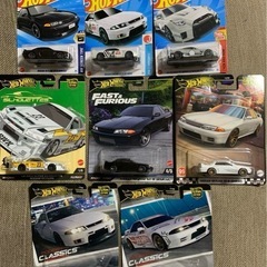 ホットウィールミニカーGT-R 8台セット