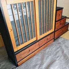 ジャンク品  和風収納セット