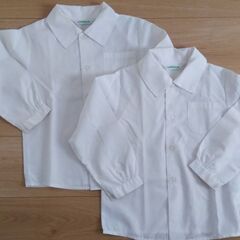 番町幼稚園　長袖シャツ　120 110の画像