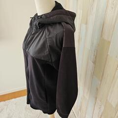 メンズ　パーカー　黒　の画像