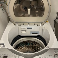 SHARP 洗濯乾燥機　2018年度製造の画像