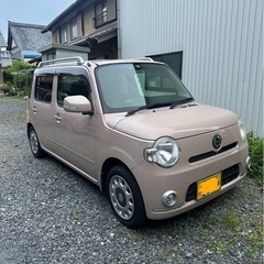 ダイハツ　ミラココア　ベージュ