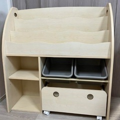 lawya ピエニ 組立品 完成品 ロウヤ 本棚 絵本棚