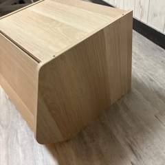 スタックボックス　ライトブラウンの画像