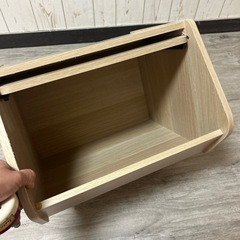 スタックボックス　ライトブラウンの画像