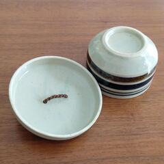  陶器 蓋付き小物入の画像