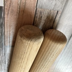 ミニ野球バット　木製の画像