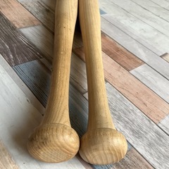 ミニ野球バット　木製の画像