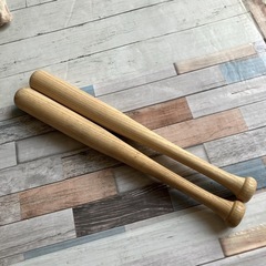 ミニ野球バット　木製の画像