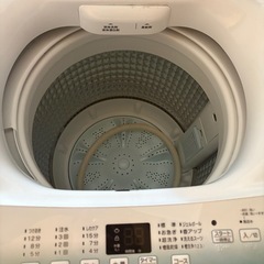 ハイアール洗濯機5.5キロの画像