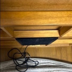 コタツテーブル薄型ヒーター付き　の画像