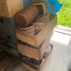 カゴ　籠　大量　まとめ　網籠