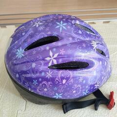 自転車用ヘルメット 幼児 児童用 49〜54cm  紫 あさひサイクルの画像