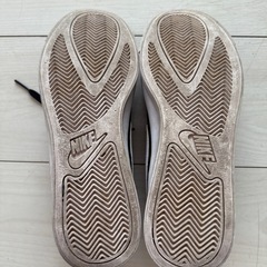 NIKE 靴　24.5cm　数回使用　最近洗いましたの画像