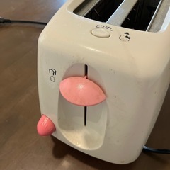 キティ柄が出るトースターの画像