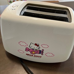 キティ柄が出るトースター