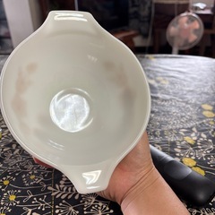 ビンテージ　old pyrex バタフライゴールド　シンデレラボウル SSサイズの画像