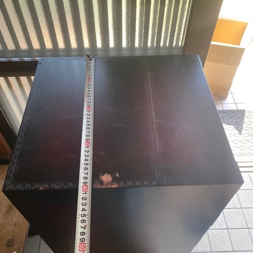 アンティーク調　和家具　和物　ブラウン　木製タンス　引き出し　5段チェスト　