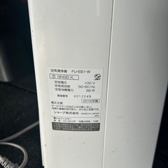 SHARP 空気清浄機の画像