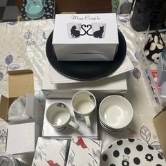 決まりました。猫柄のコーヒーカップ他の画像
