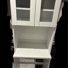 【無料】ほぼ新品食器棚の画像