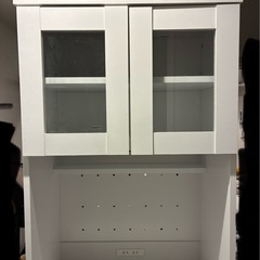 【無料】ほぼ新品食器棚の画像