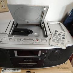 東芝CDラジオカセットレコーダーの画像