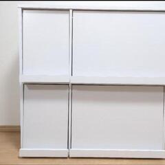 フラップ扉の棚