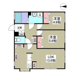✨敷金/礼金0円 ✨ 初期安物件💥保証人不要・ 金融ブラック・水商売・無職OK😄 ＪＲ上越新幹線 本庄早稲田駅 徒歩14分❗️本庄市緑１丁目 ❗️JT51313 - 本庄市