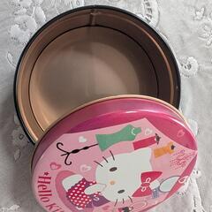 キティちゃん  サンリオ  お菓子缶　空缶の画像