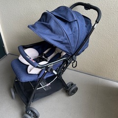 ジョイ― スマバギ エクリプスネイビー Joie 両対面 ベビーカー
