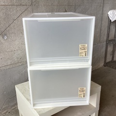 2506-6 無印良品　収納ケース２個セット