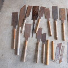 現状 古道具 大工道具 ノコギリ 27点セット まとめて処分 大量 のこぎり 鋸 ゼットソー 切断 カット 建築の画像