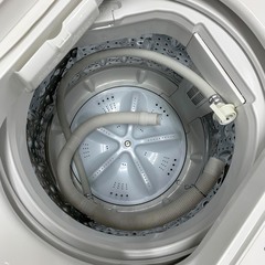 ヤマダセレクト 全自動電気洗濯機 2021年製 7kg YWM-T70H1 生活家電 札幌 東区の画像