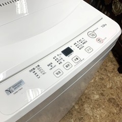 ヤマダセレクト 全自動電気洗濯機 2021年製 7kg YWM-T70H1 生活家電 札幌 東区の画像