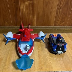 パウパトロール❤︎エアパトローラー ロボドッグ付き　チェイスセット