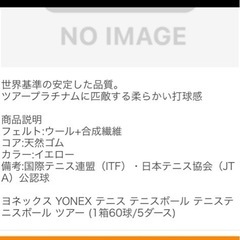 新品・未開封♪ ヨネックスYONEXテニス　硬式テニスボール　1ケース　60球　の画像