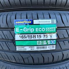 165/55R15　☆　新品【ＧＯＯＤＹＥＡＲ】サマータイヤ　４本　総額３３，０００円の画像